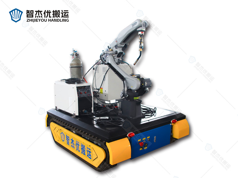 智杰優搬運又有新突破，智能電焊機器人新品發布！
