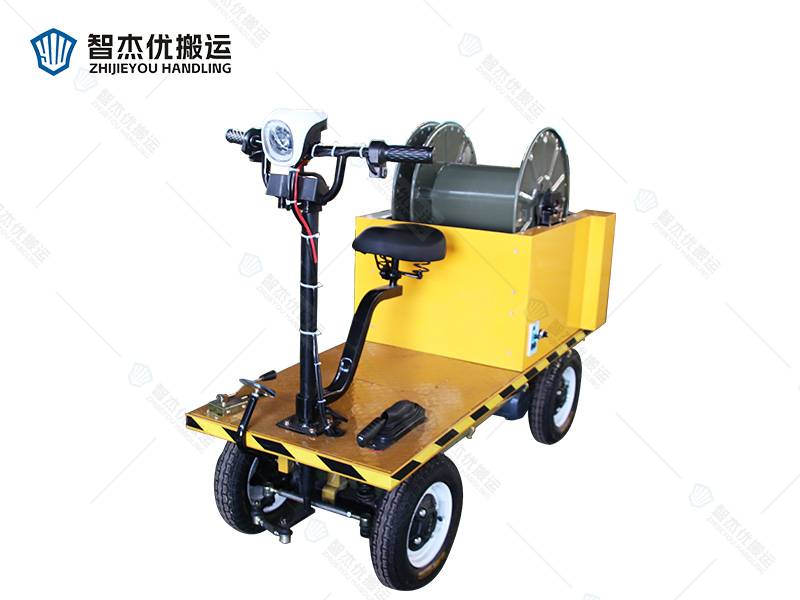 全自動(dòng)智能收放線小車