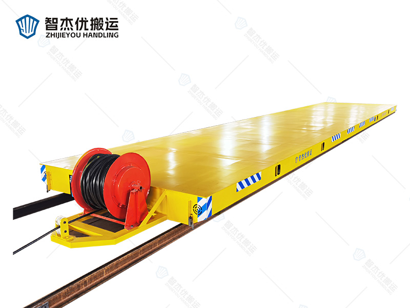 35噸電纜卷筒軌道搬運車