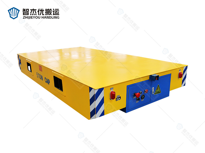 5噸車間物料周轉無軌地平車